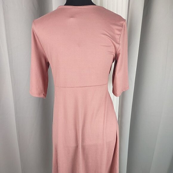 Mother Bee Maternity Dress In Mauve/Dusty Rose. Size XL (NWT) - Picture 5 of 11